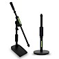 Shure Shure Round 6" Base Desktop Mic Stand and Compact Low-Profile Mic Stand With Single-Section Boom Set thumbnail