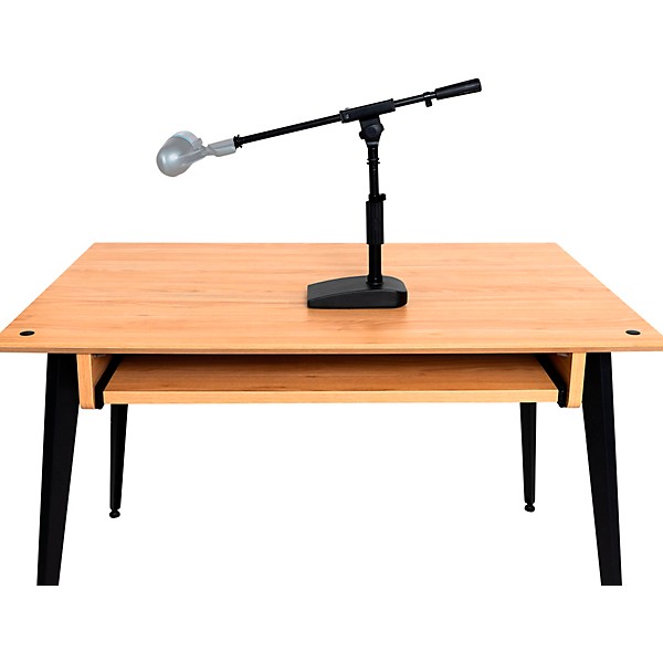 Shure Shure Round 6" Base Desktop Mic Stand and Compact Low-Profile Mic Stand With Single-Section Boom Set