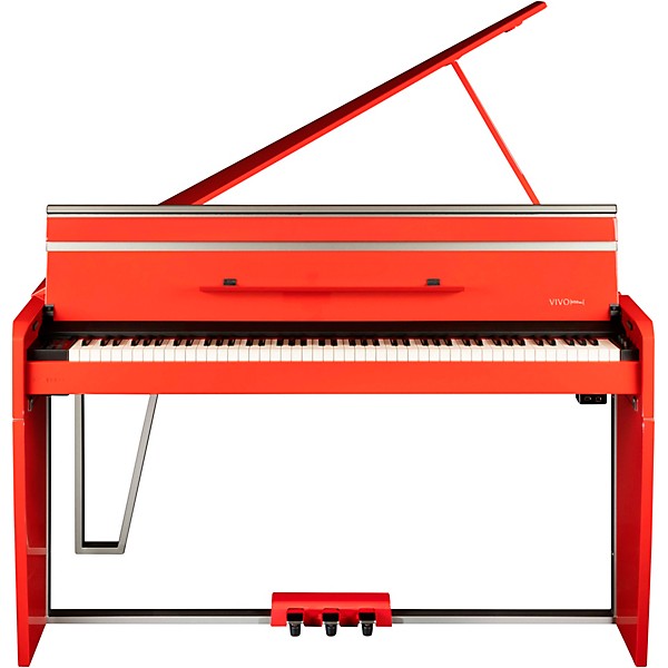 Dexibell VIVO H10MG Digital Mini Grand Piano Polished Dark Red