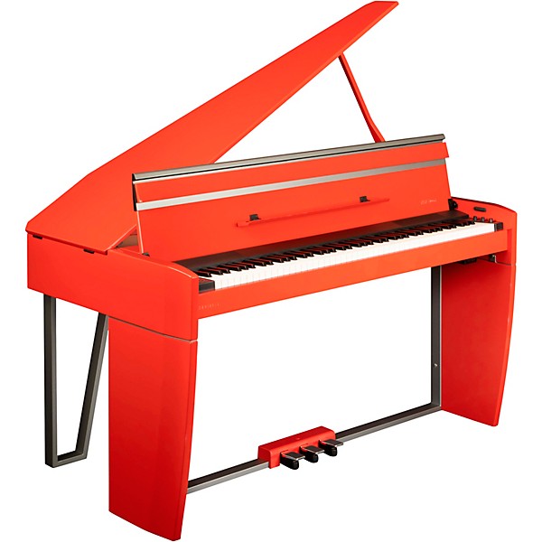 Dexibell VIVO H10MG Digital Mini Grand Piano Polished Dark Red