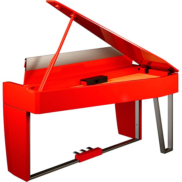 Dexibell VIVO H10MG Digital Mini Grand Piano Polished Dark Red