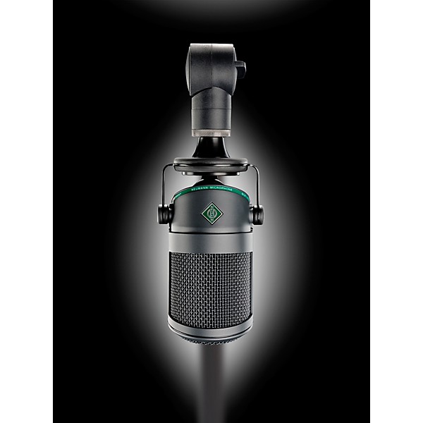 Neumann BCM 705 MT Broadcast microphone with hypercardioid dynamic capsule. Color black. Black