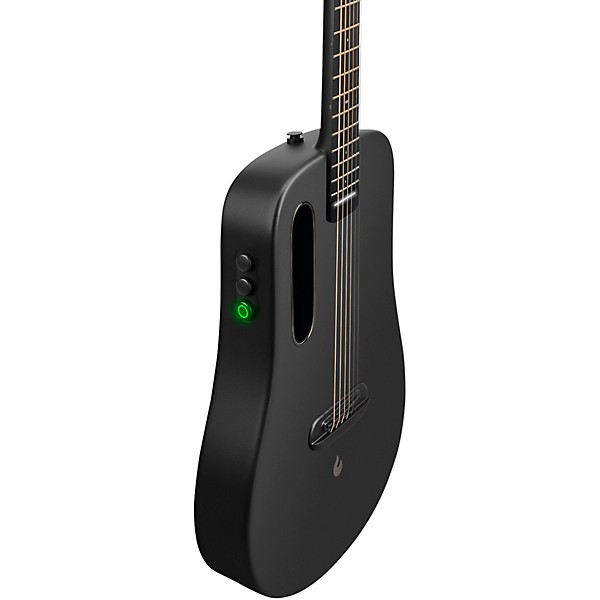 LAVA MUSIC ME Air Carbon Fiber 36" Acoustic-Electric Guitar with Airflow Bag Space Black