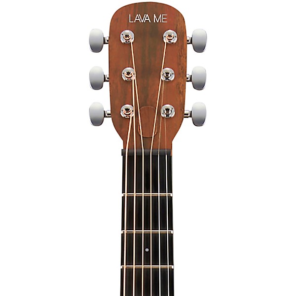 LAVA MUSIC ME Air Spruce 36" Acoustic-Electric Guitar with Airflow Bag Natural