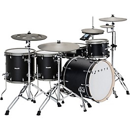 EFNOTE 7X Acoustic Designed Electronic Drum Set Black Oak Wrap