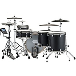 EFNOTE 7X Acoustic Designed Electronic Drum Set Black Oak Wrap