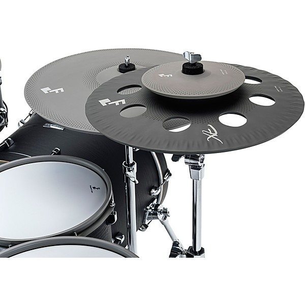 EFNOTE 7X Acoustic Designed Electronic Drum Set Black Oak Wrap