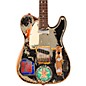 Fender Custom Shop Joe Strummer Telecaster Limited Edition Electric Guitar Master Built By Paul Waller Aged Black over 3-Color Sunburst thumbnail