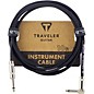 Traveler Guitar Traveler Guitar Braided Straight to Angle Instrument Cable 10 ft. Black thumbnail