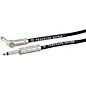 Traveler Guitar Traveler Guitar Braided Straight to Angle Instrument Cable 10 ft. Black