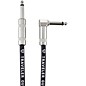Traveler Guitar Traveler Guitar Braided Straight to Angle Instrument Cable 10 ft. Black