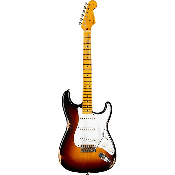 Fender Custom Shop Guitar Center Limited Edition 70th Anniversary 1954 Stratocaster Relic Electric Guitar Wide Fade 2-Colo...