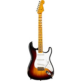 Fender Custom Shop Guitar Center Limited-Edition 70th Anniversary 1954 Stratocaster Relic Electric Guitar Wide Fade 2-Color Sunburst