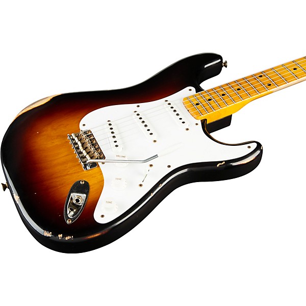 Fender Custom Shop Guitar Center Limited Edition 70th Anniversary 1954 Stratocaster Relic Electric Guitar Wide Fade 2-Colo...