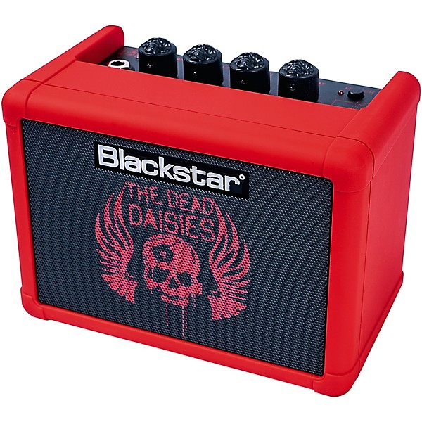 Blackstar The Dead Daisies Limited Edition FLY 3 Bluetooth 3W 1x3 Mini Guitar Combo Amp Red