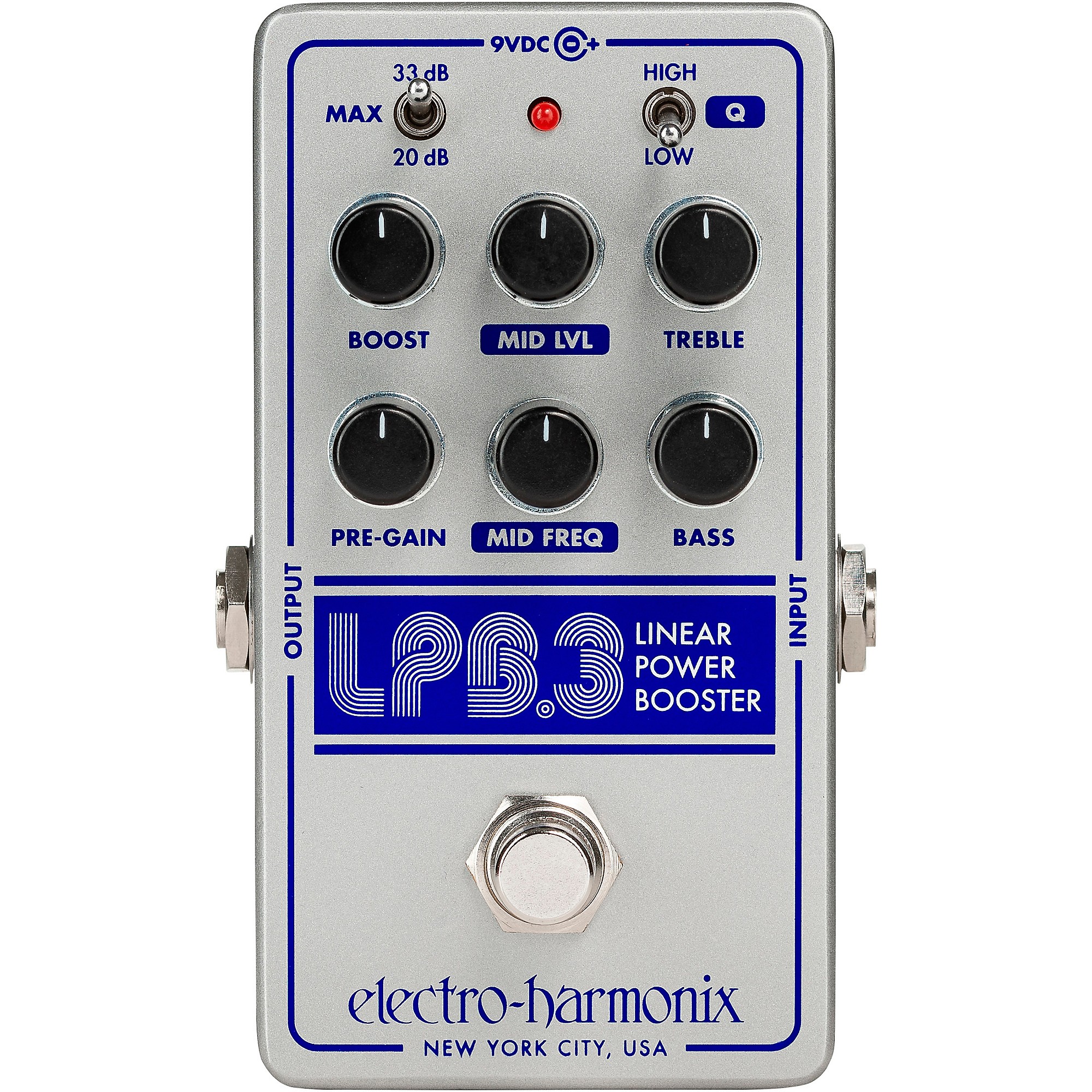 Electro-Harmonix LPB-3 Linear Power Booster & EQ Effect