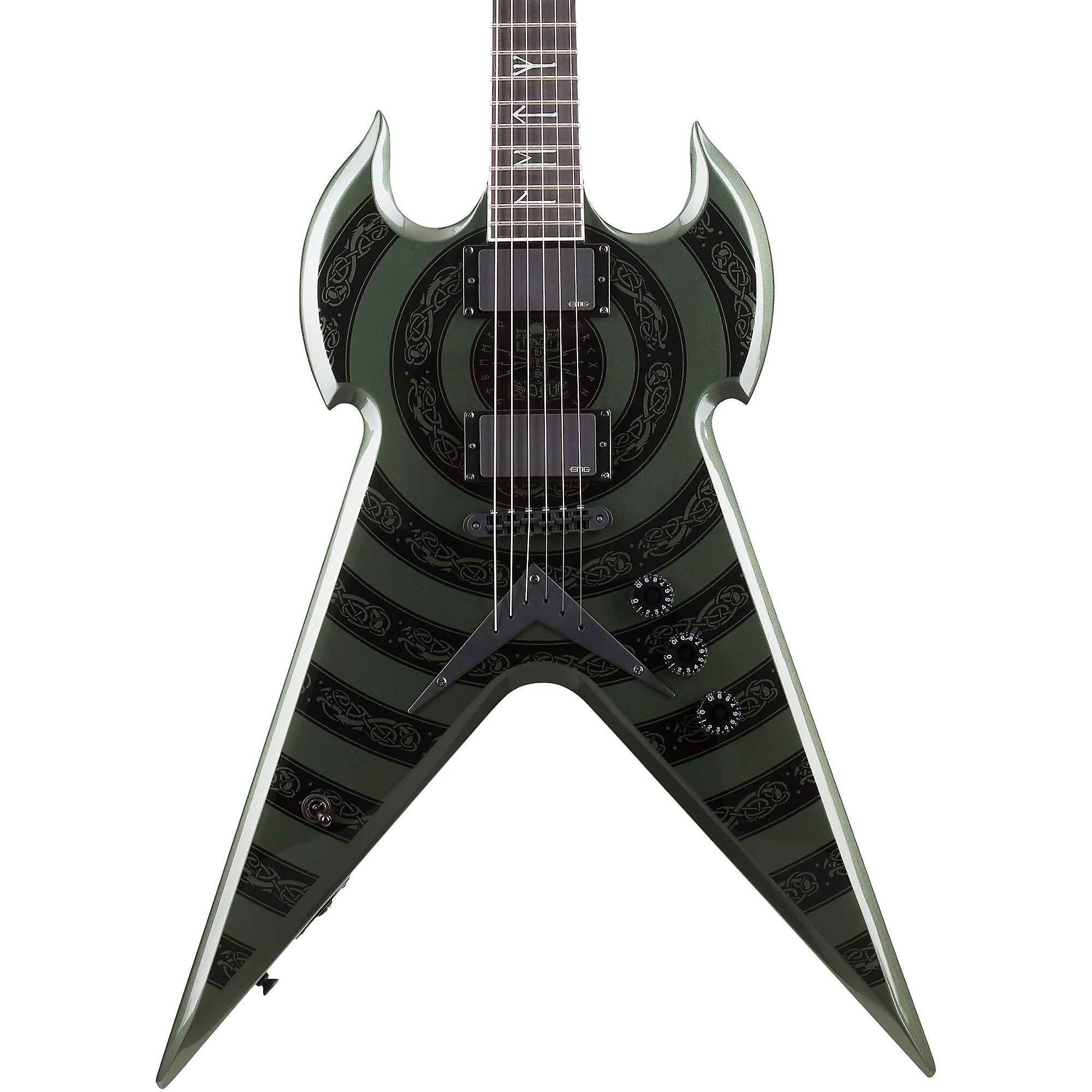 Wylde Audio Warhammer NT Norse Dragon Bullseye Electric Guitar