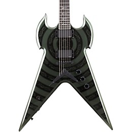 Wylde Audio Warhammer NT Norse Dragon Bullseye Electric Guitar Metallic Green