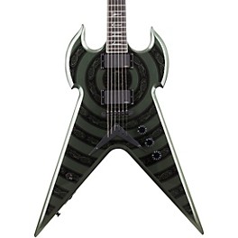 Wylde Audio Warhammer NT Norse Dragon Bullseye Electric Guitar Metallic Green