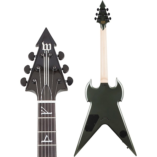 Wylde Audio Warhammer NT Norse Dragon Bullseye Electric Guitar Metallic Green