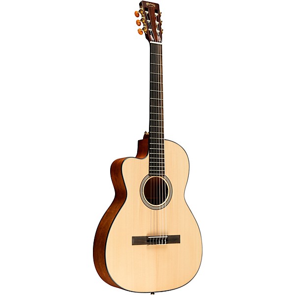 Martin 000C12-16E 16 Series Rosewood Left-Handed Nylon-String Classical Acoustic-Electric Guitar Natural