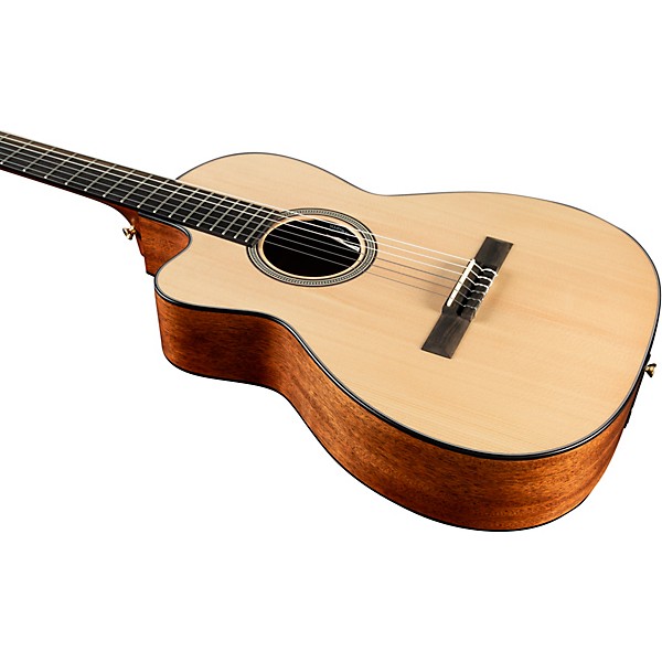 Martin 000C12-16E 16 Series Rosewood Left-Handed Nylon-String Classical Acoustic-Electric Guitar Natural