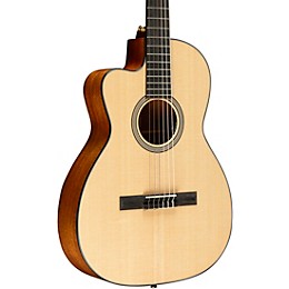 Martin 000C12-16E 16 Series Rosewood Left-Handed Nylon-String Classical Acoustic-Electric Guitar Natural