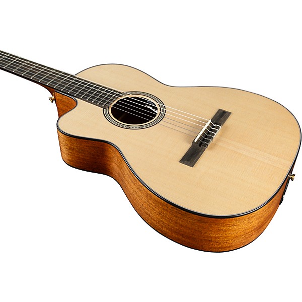 Martin 000C12-16E 16 Series Rosewood Left-Handed Nylon-String Classical Acoustic-Electric Guitar Natural