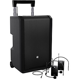 LD Systems ANNY 10 Portable Battery-Powered Speaker With Dual Wireless Headset Mics B4.7