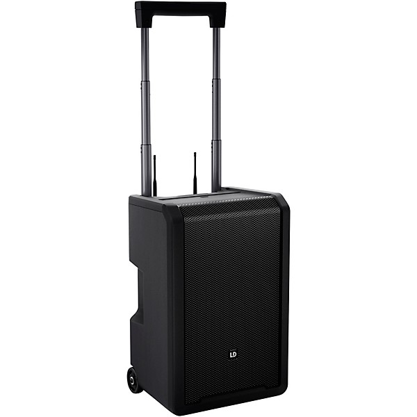 LD Systems ANNY 10 Portable Battery-Powered Speaker With Dual Wireless Headset Mics B4.7