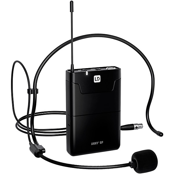 LD Systems ANNY 10 Portable Battery-Powered Speaker With Dual Wireless Headset Mics B4.7