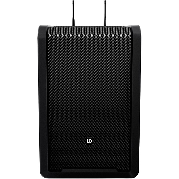 LD Systems ANNY 10 Portable Battery-Powered Speaker With Dual Wireless Handheld Mics B4.7