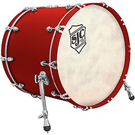 SJC Drums Tour Series Add-On Bass Drum ... SJC Drums Tour Series Add-On Bass Drum With Chrome Hardware 18 x 22 in. Tuscan Red