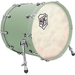 SJC Drums Tour Series Add-On Bass Drum With Chrome Hardware 18 x 22 in. Basil