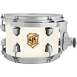 SJC Drums Tour Series Add On Rack Tom ... SJC Drums Tour Series Add On Rack Tom with Chrome Hardware 10 x 7 in. Antique White