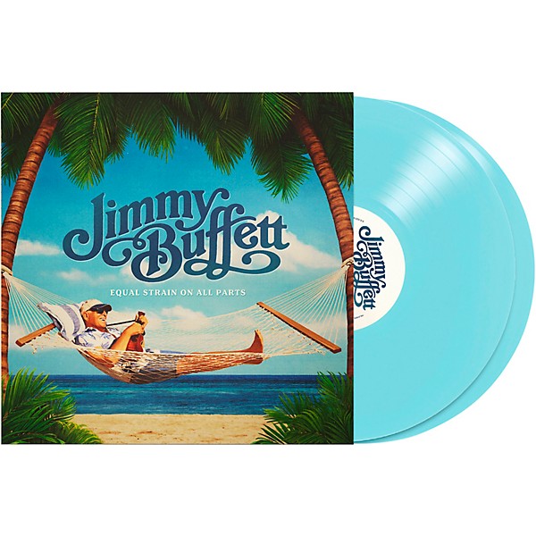 Jimmy Buffett - Equal Strain On All Parts (Electric Blue) Double LP