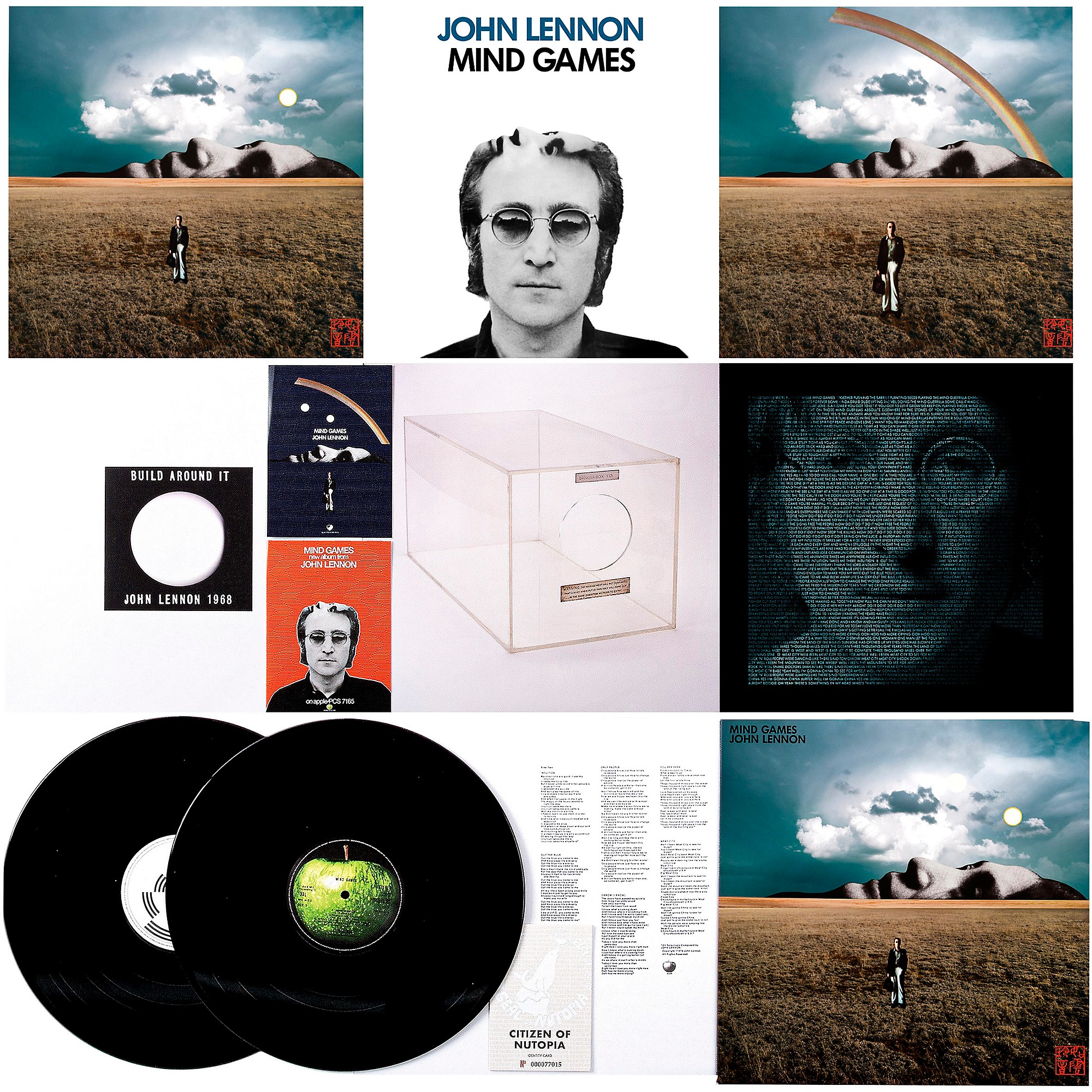 john lennon mind games ep(RARE SET!!）