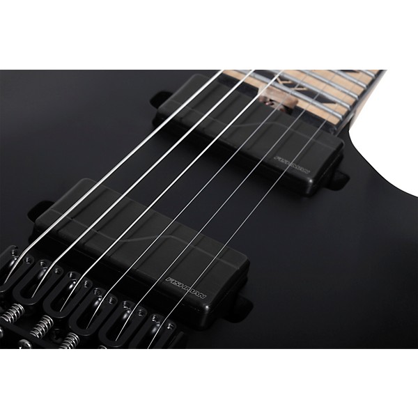 Schecter Guitar Research C-1 SLS Custom Maple Fingerboard Electric Guitar Satin Black
