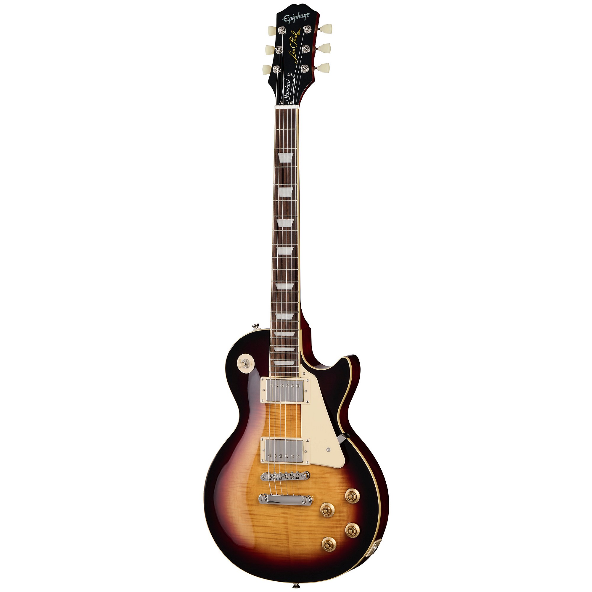 Epiphone Les Paul Standard '50s Figured Electric Guitar Bourbon