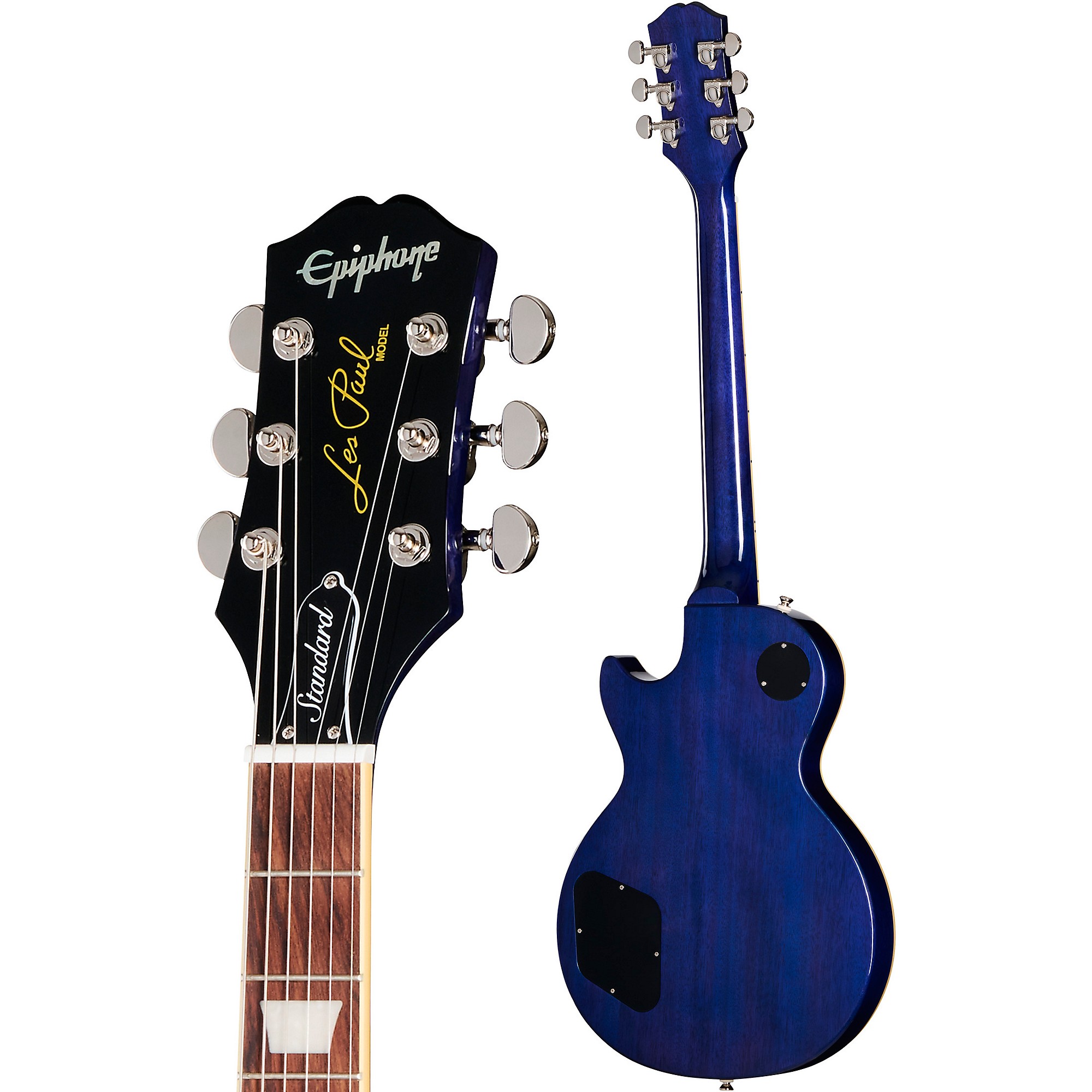 Epiphone Les Paul Standard '60s Figured Electric Guitar Blueberry