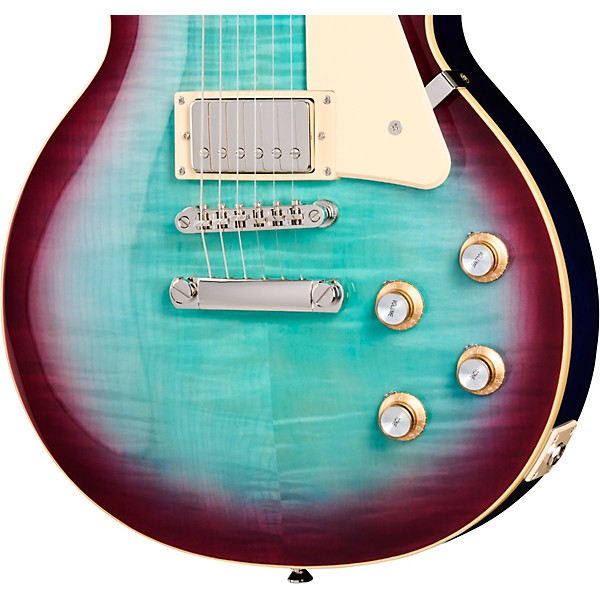 Epiphone Les Paul Standard '60s Figured Electric Guitar Blueberry Burst