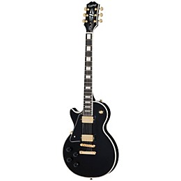 Epiphone Les Paul Custom Left-Handed Electric Guitar Ebony
