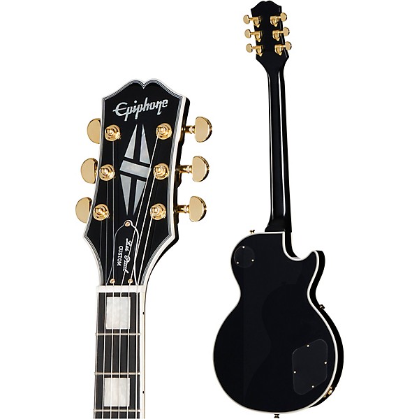 Epiphone Les Paul Custom Left-Handed Electric Guitar Ebony