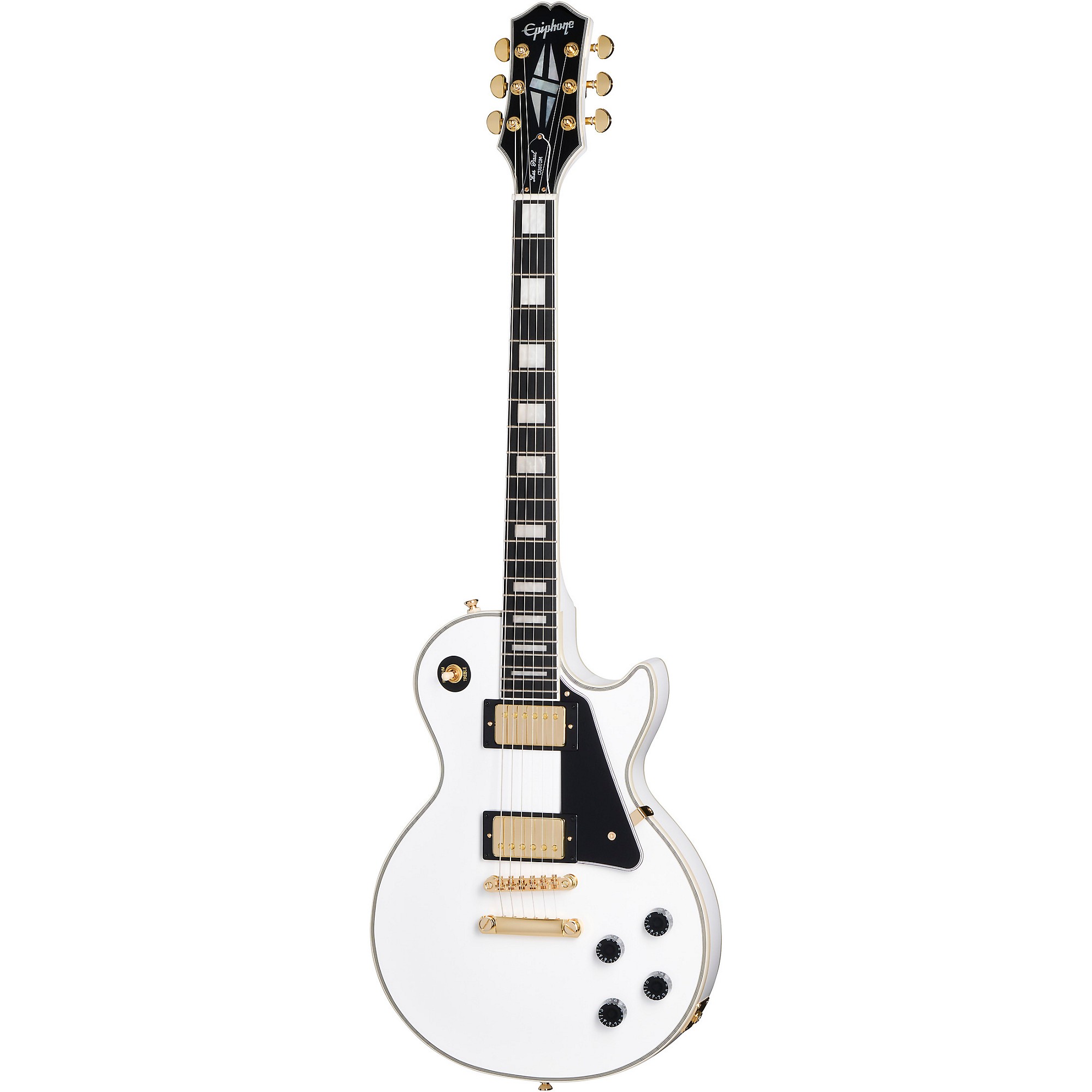 Epiphone Les Paul Custom Electric Guitar - Alpine White | Guitar