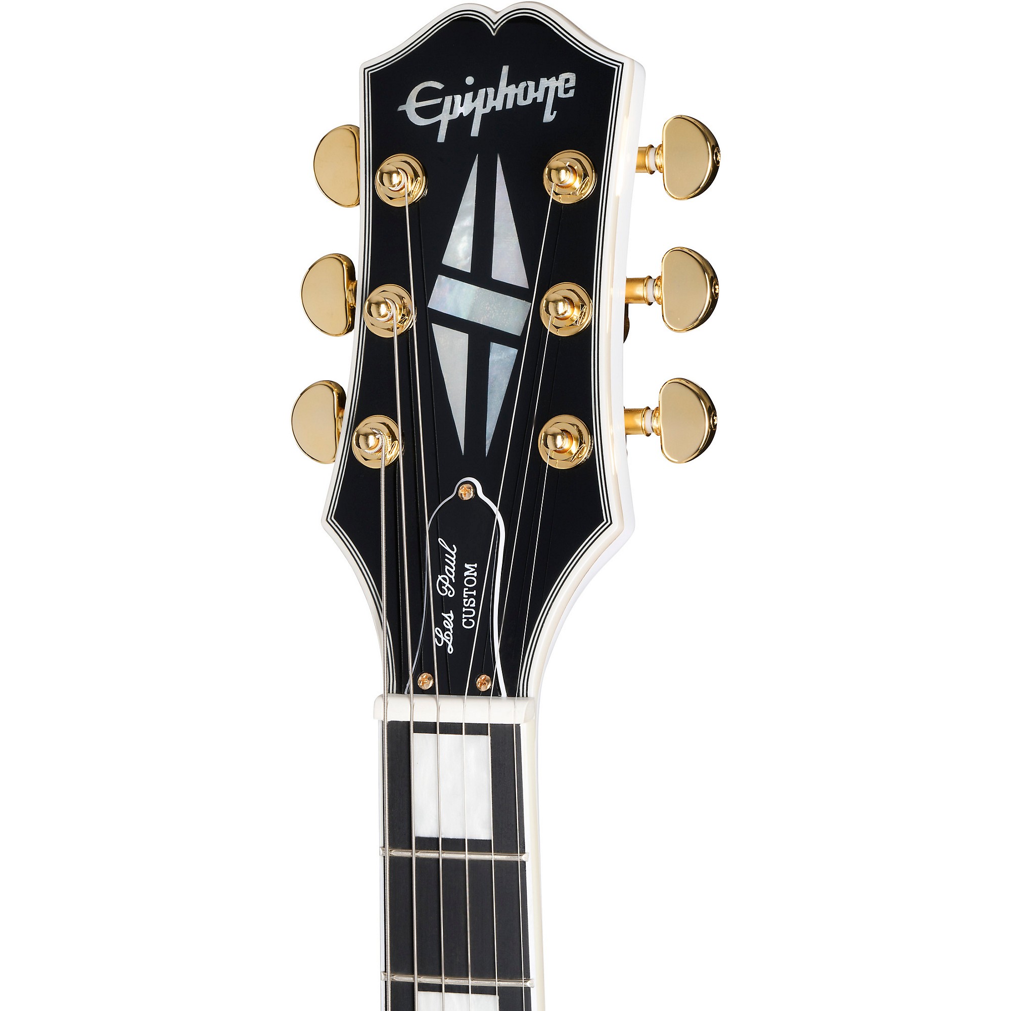 Epiphone Les Paul Custom Electric Guitar - Alpine White | Guitar