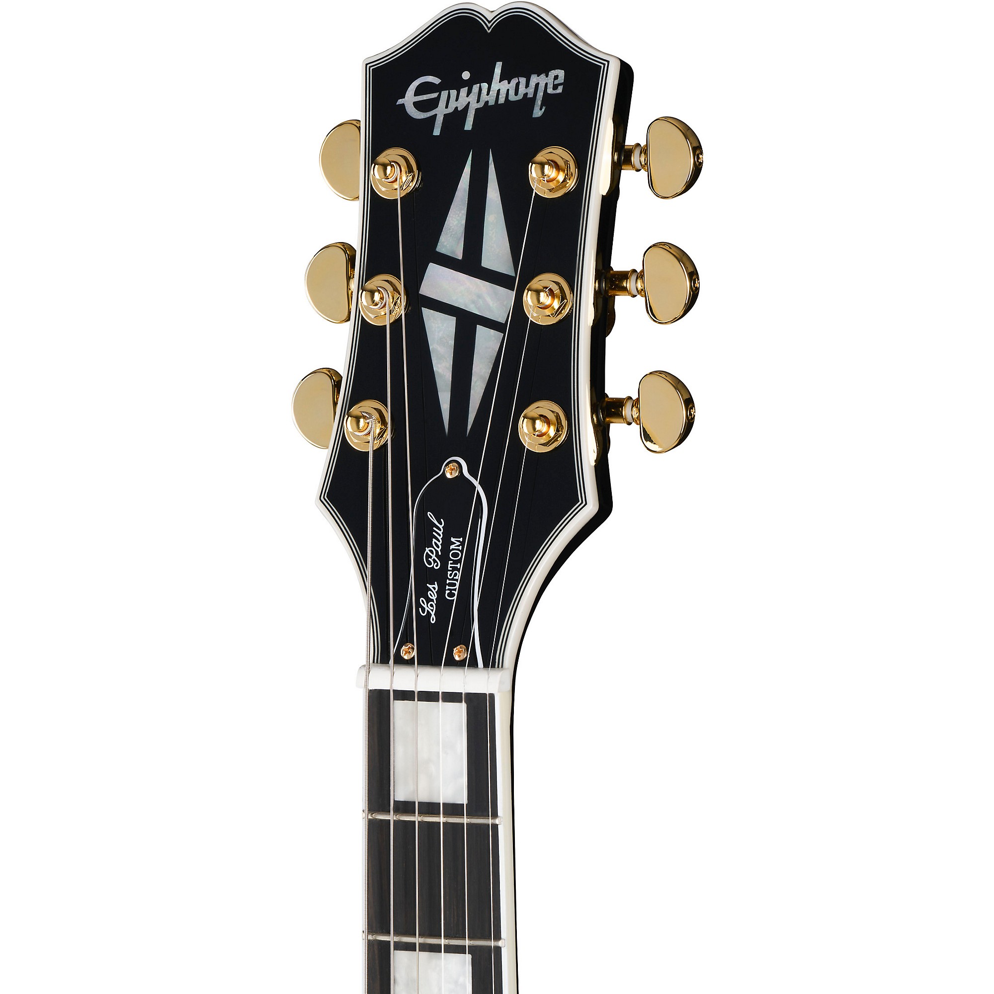 Epiphone Les Paul Custom Electric Guitar - Ebony | Guitar Center