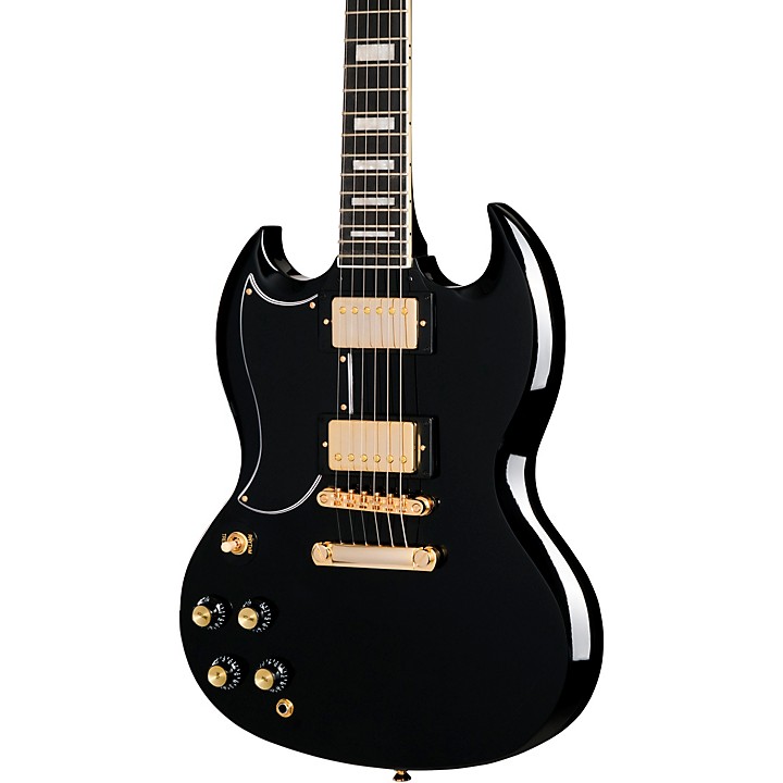 Epiphone SG Custom Left-Handed Electric Guitar Ebony | Guitar Center