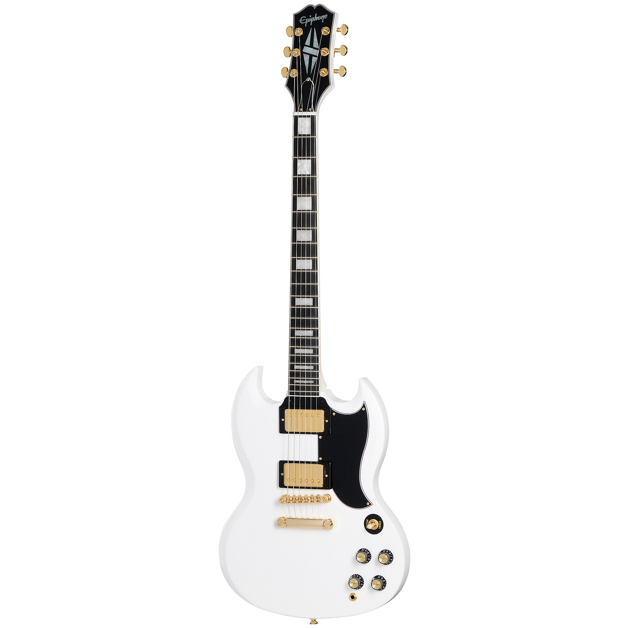 Epiphone SG Custom Electric Guitar Alpine White | Guitar Center