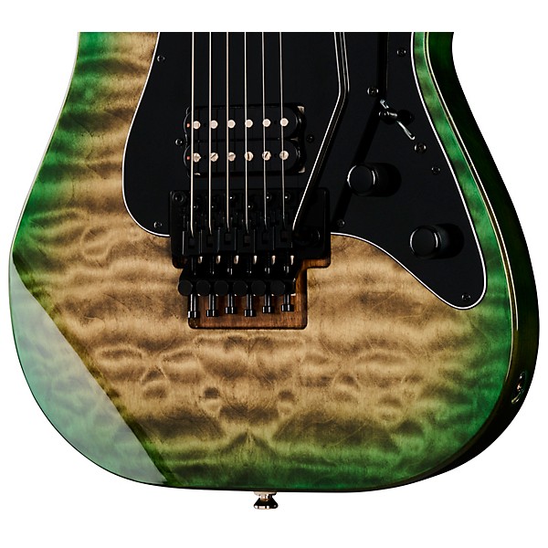Kramer Volante Quilt HHFR Electric Guitar Ultramarine Burst