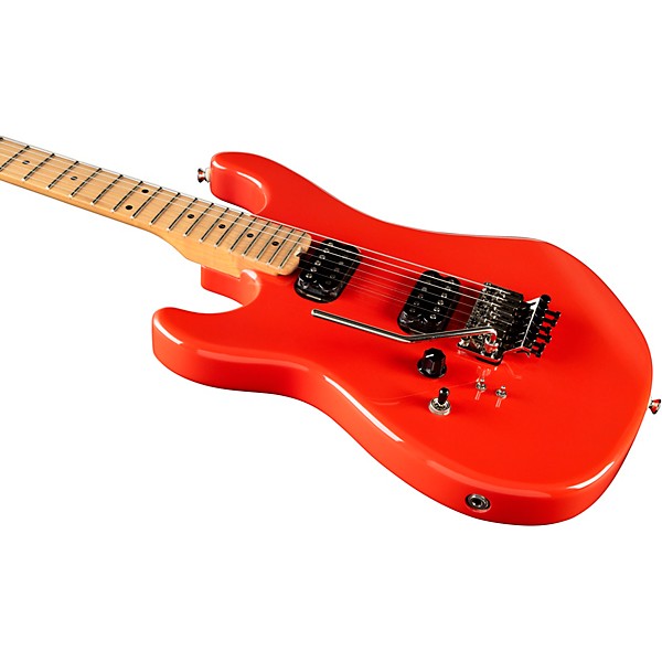 Kramer 84 HH Left-Handed Electric Guitar Radiant Red